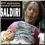 İEET OTOBÜSÜNE MOLOTOFLU SALDIRI