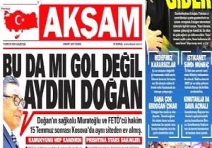 Hürriyet ten Akşam a,:  Gol Değil,Yalan 