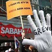 ATV VE SABAH TA GREVE KATILAN GAZETECİLERİN İŞİNE SON VERİLDİ