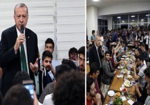 Erdoğan Gençlerle Sahur Yaptı