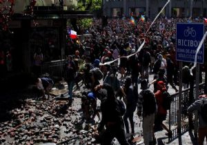 Şili de Kanlı Zam Protestoları,19 Ölü
