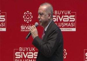 Erdoğan Sivaslılarla Buluştu 