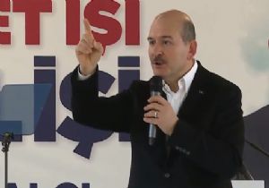 Soylu:PKk nın  Şah Damarını Kestik