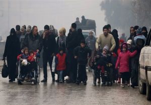 Halep ten Tahliye Şii Milis Engeli